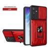 Shockproof Magnetic Case for Samsung Galaxy A06 A16 A15 A25 A35 A55 A14 A34 A54 A33 A53 A73 5G Card Pocket Holder Stand Cover