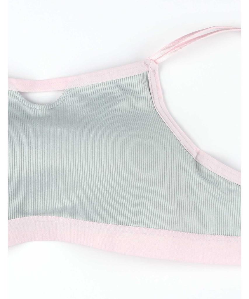 Bra that creates molded cups that are not easily touched by wires INC Bra BLH307 TU [Amph] cleavage, [NAILS collaboration] Women's