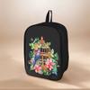 Mermaid Special Shape Diamond Painting Backpack DIY Rhinestones Shoulder Backpack Diamond Painting Book Bag for Students