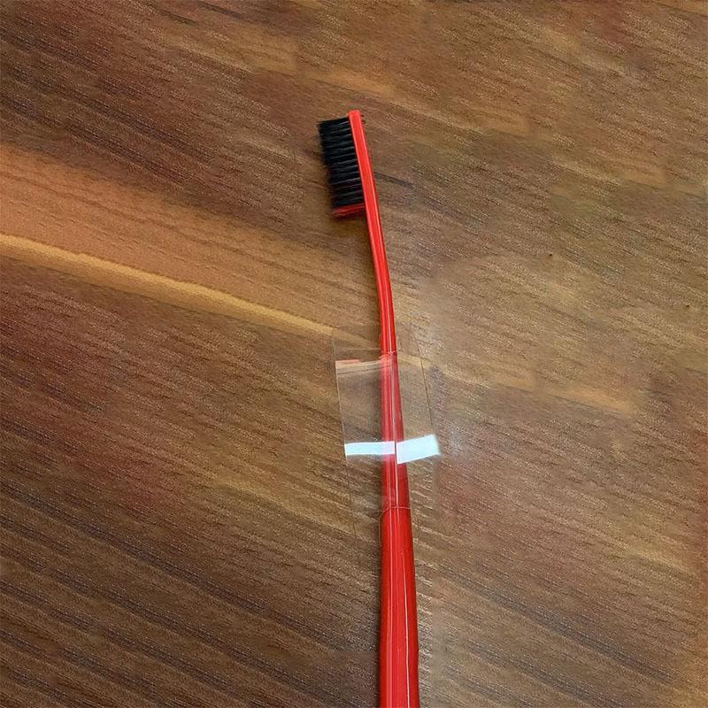 

Персонализированная зубная щетка с длинной головкой для взрослых Подготовьте угольную зубную щетку с мягкой щетиной для чистки Эффективный уход за зубами и деснами Здоровый красный