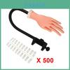 Manicure Practice Hand With Arm Silicone Bending Nail Art Tool For Nail Technician Training