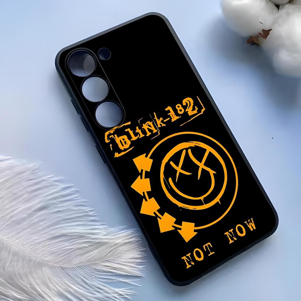

Blink-182band Phone Case For Samsung S26 S25 Ultra S24 S23 S22 S21 S20 Plus Fe Galaxy A54 Silicone Cover Samsung S24