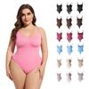 Women Seamless Sling Shapewear Bodysuit Tummy Control Butt Lifting Slimming Body Shaper