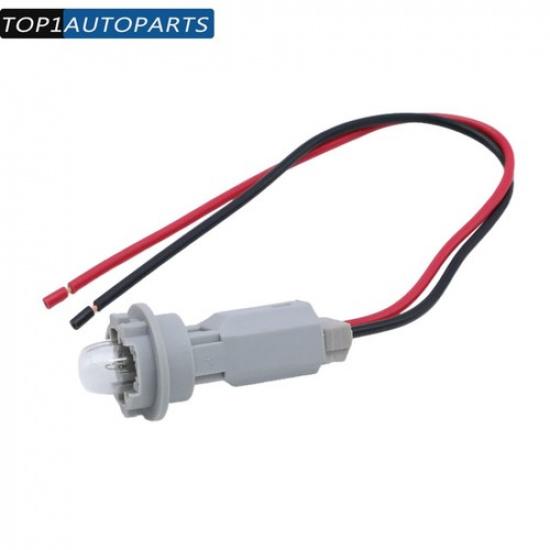 Complete License Plate Light Pkg w/ Socket Bulb Plug for Various Toyota Cars
