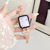 Compatible Strap for Huawei GT6, Xiaomi 9Pro, and Apple iWatch 9876SE: Drip Oil Bow Chain Style