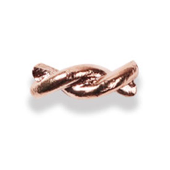 20 st Nagelkonstdekor Utsökt Form DIY Hög Hållbarhet Delikat Glans Guld Silver Twistkedja Ornament Skönhetstillbehör