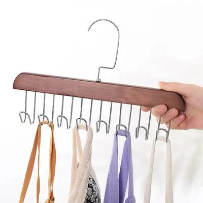 Household 8 Hook Hanger Rack Multifu Convenience Drying Rack Hanging Belts Hats Vests Silk Scarves Household Storage Goodies