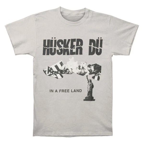 

Husker Du Band In A Free Land White T Shirt Full Size S-5XL HD918 Unisex T-Shirt XL