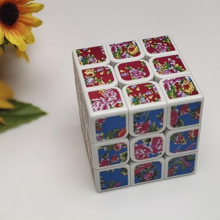 2024 Northeast Floral Character Birthday Gift UV Magic Cube Toy