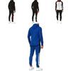 Stilvoller Herren Trainingsanzug Jogging Hoodie Mantel Jacke mit Reißverschluss und verstellbarer Hose Set für Activewear
