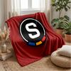 Sparta Prague Theme Blanket Soft Flannel Fleece Blanket Warm Lightweight Throw Blanket for Home Sofa Bed