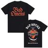 Bad OUnisexs Tour Double Sided Metal Band T Shirts Gift Unisex Womens Fashion Hip Hop Punk Tshirt Casual Cotton Short Sleeve T Shirt