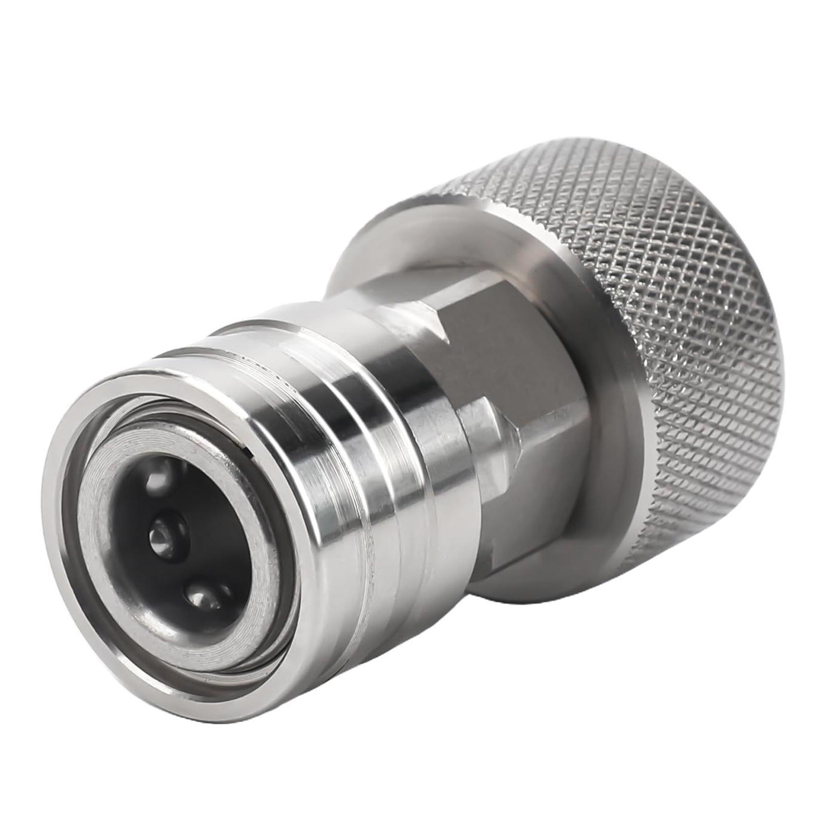 

Convert Water Hose To Power Washer Connector Stainless Steel Leak-Proof Adapter for Car Furniture Driveway Cleaning