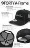 9FORTY AFrame Strap Mesh Cap 14731272 NER36C6563 Black 9FORTYAFRAME Rhinestone ONSPOTZ Exclusive Rhinestone Hat Glitter 940 Seasonal Outfit Popular