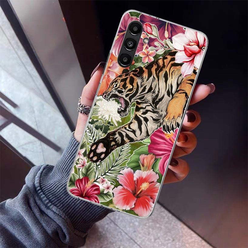 

Superior Tiger Pattern Art Phone Case For Samsung Galaxy A17 A16 A15 A14 A13 A57 A56 A55 A54 A53 A37 A36 A35 A34 A33 A26 A25 A24 Samsung A55