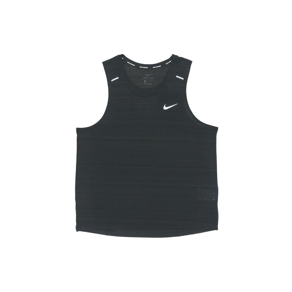 Nike Solid Print Sleeveless Knit Vest Men Tops Black CU5983-010
