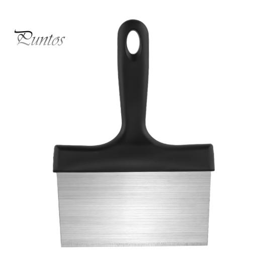 1 Set BBQ Griddle Cleaning Tool Kit with Handle Scraper Scouring Pad Pumice Stone Brush Multifunctional Barbecue Flat Top Grill Cleaner Kit