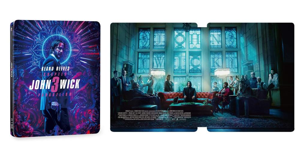John Wick: Chapter 3 - Parabellum Collector's Edition Steelbook (No Bonuses) [Blu-ray]
