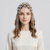 Hair Jewelry Tassel Pendant Forehead Chain Handmade Pearls Chain Headbands  Banquet Event