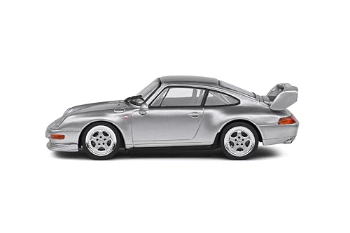 SOLID O 1/43 Scale Porsche 993 RS Clubsport 1993 (Silver) Finished Product S4313803