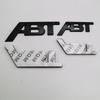 3D Metal Car Fender Trunk Body Tailgate Emblem Badge ABT Logo Decal Sticker