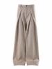 2026 Trend Striped Wool Pleated Casual Pants - Versatile, Simple, Lazy Style