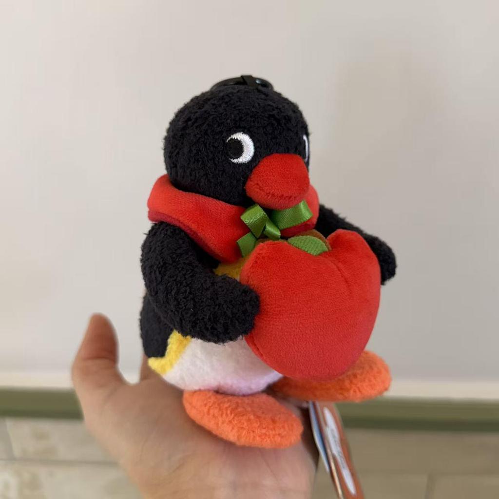 Genuine Penguin Family Bag Charm - Autumn/Winter Series Plush Toy Keychain