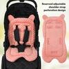 Infant Car Seats  Cushions Soft Headrest Pad Newborns Head Neck Support Cushions Dotted Pattern Pad for Strollers & Prams