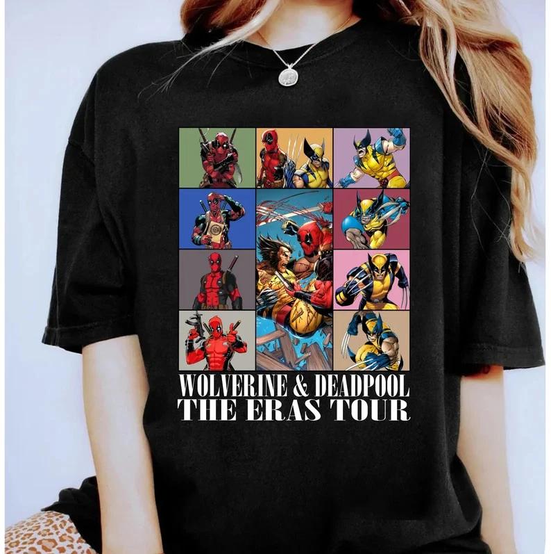 Deadpool Eras Tour Shirt Deadpool And Wolverine Come Together S