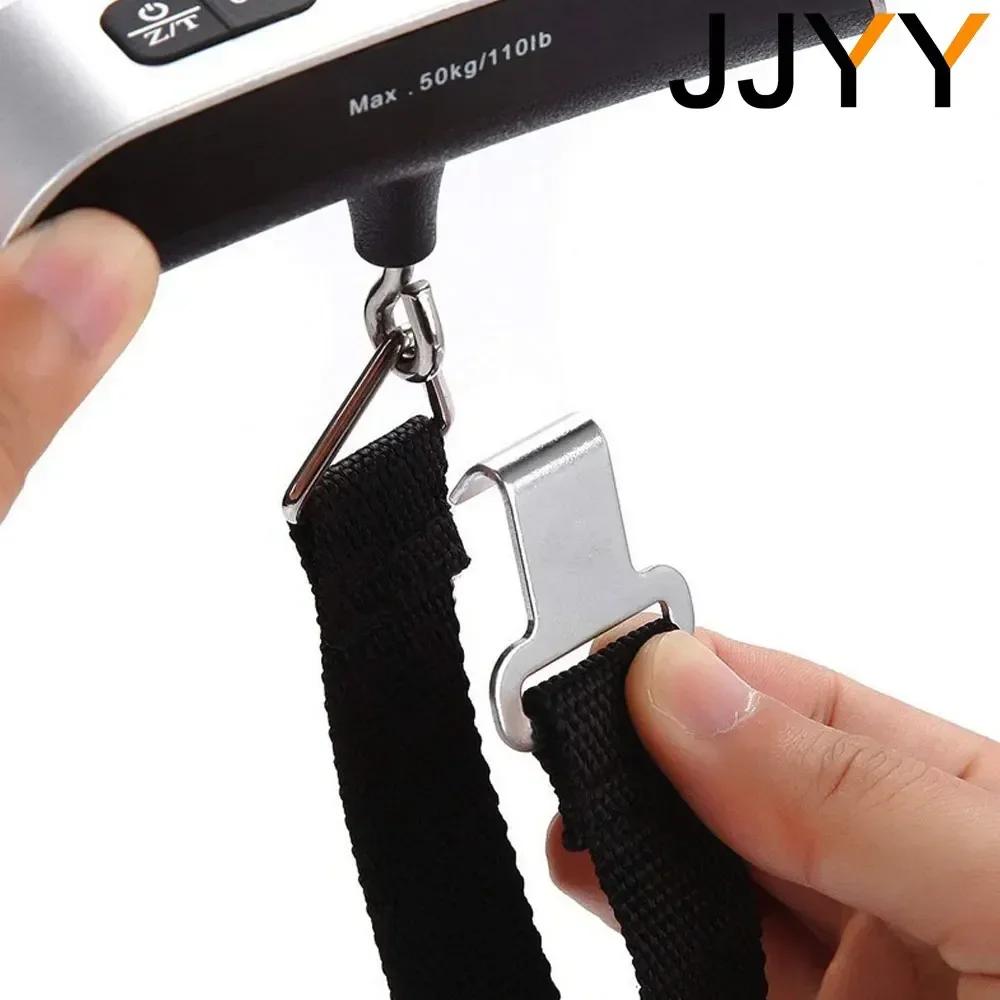 JJYY Multi-Purpose Digital Scale  50g-50kg / 0.11lb-110lb Portable Hanging Design for Suitcase, Luggage, Kitchen & Household Use