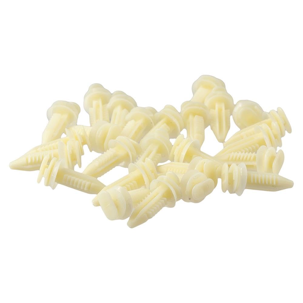 Qicarkey 100 Pcs Door Panel Clip Retainer, 15545202 Clip Replacement Car Accessory Parts for GM Fit Chevrolet GMC Fit Chevrolet