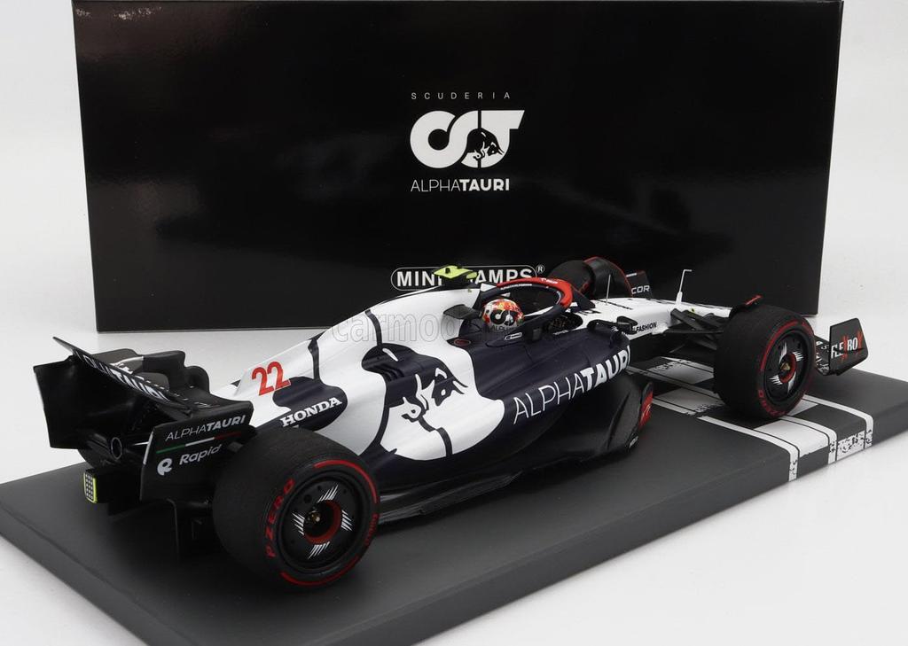 Minichamps Scuderia AlphaTauri AT04 Yuki Tsunoda 2023 1/18