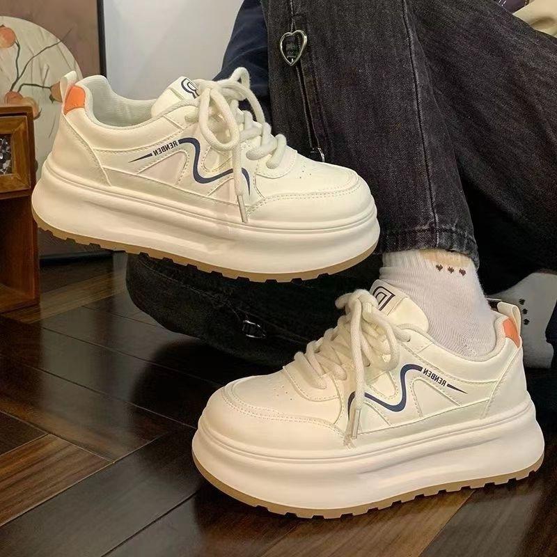 

22. New shoes on campus, students autumn platform sports and leisure hongjie35