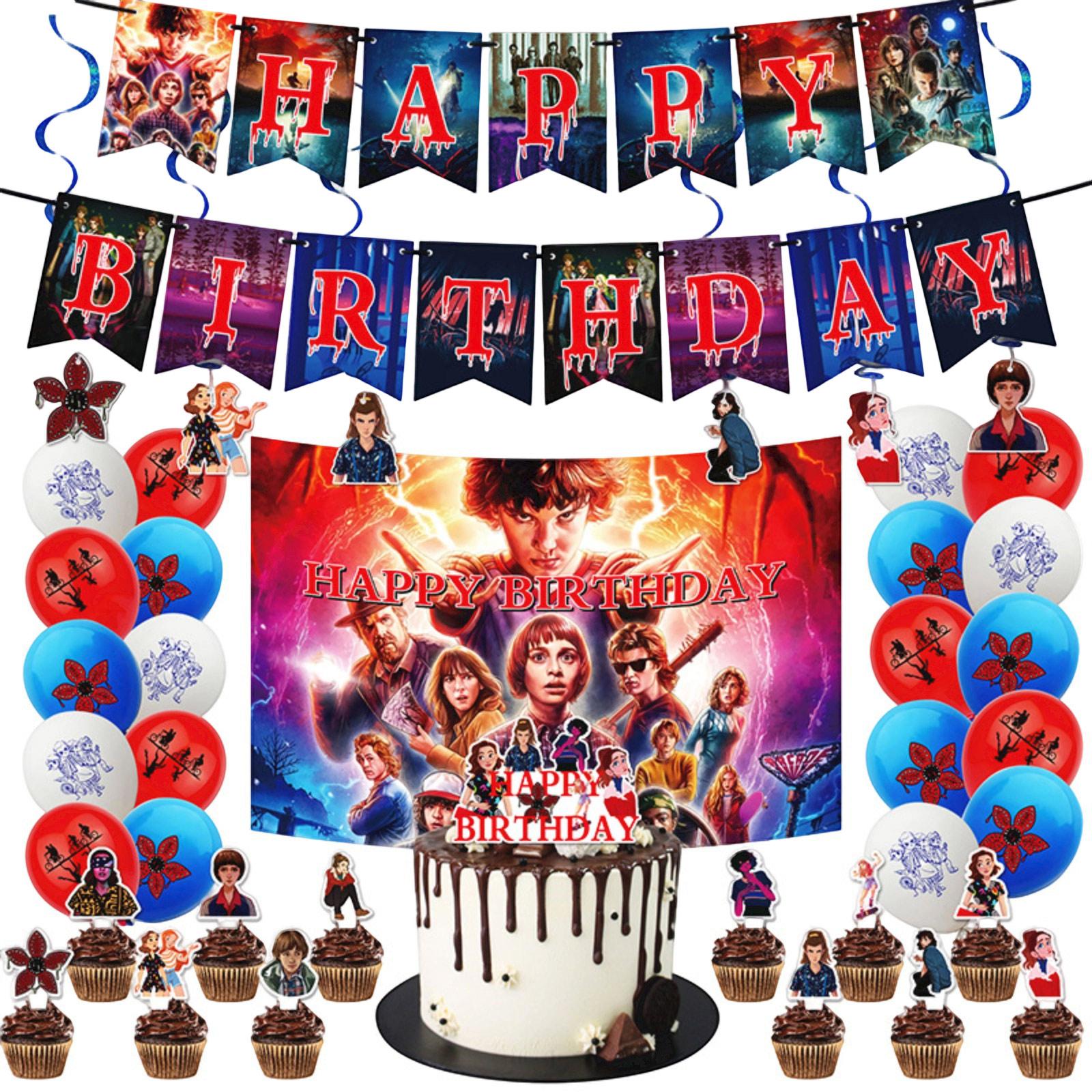 

Birthday Party Decorations, Banners, Flags, Cake Flags, Brithday Sets One Size