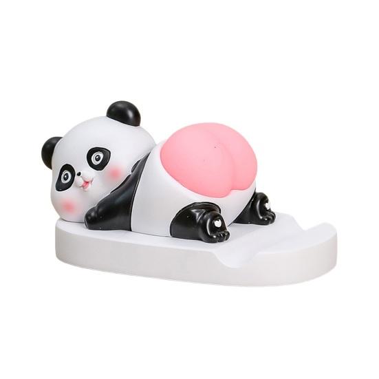 Cartoon Animal Cell Phone Holder with Stress Relief Elastic Butt Pig Dog