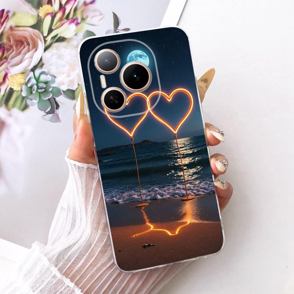 For Honor Power 5G Case DVD-AN80 DVD-AN00 Shockproof Cover Fashion Flower Marble Soft Silicone Fundas For Honor Power 2025 Coque