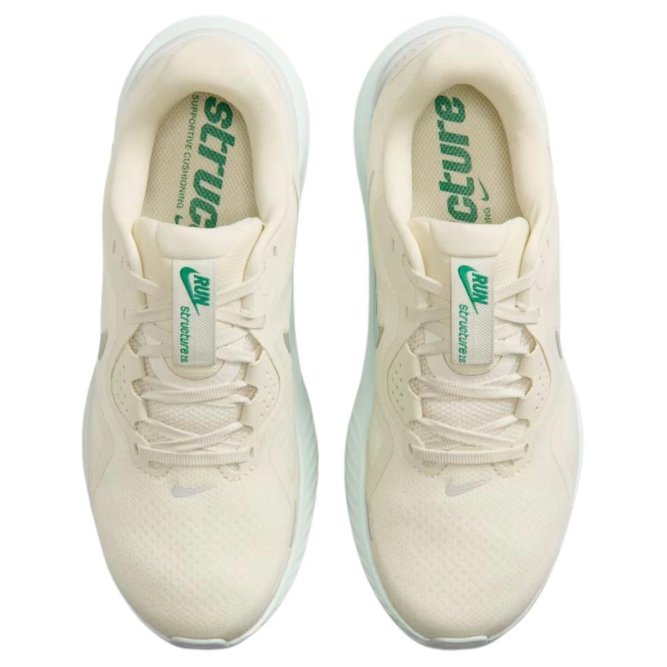 Nike Structure 26 Running Shoes Women's Light Beige Green HJ1101-008