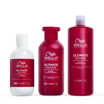 Wella Professionals - Repairing Shampoo &; Regenerating Ultimate Repair - 100ml, 250ml, 1000ml