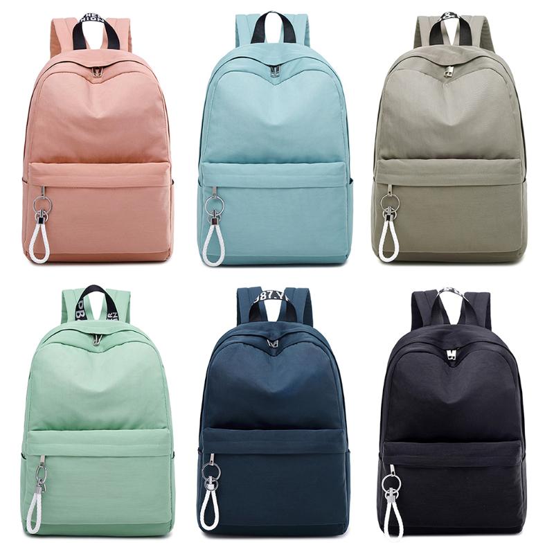 Buy Girl Women Nylon Backpack Computer Rucksack Travel Shoulder School