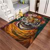 1Pc Flowers Animal Rug - Home carpet Office Decorative Carpet For Living Room Bedroom Door Mat Floor Rug Computer Chair Area Rug