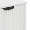 Bathroom Vanity Cabinet with Door White 60.5 x 33.5 x 61 cm