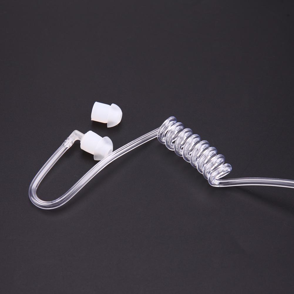 2 Pin Walkie-Talkie Headset Radio Earpiece with Acoustic Tube Air Tube Security Earphones with Ear for Android Radio Earpiece