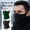 Herren Ohrschlaufe Gestrickte Radsport Gesichtsmaske Schal und Nackenwärmer