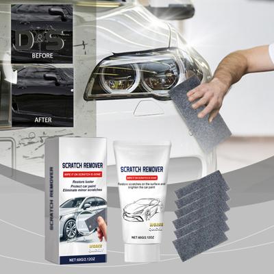 Panno Nano Sparking Panno per la rimozione dei graffi dall'auto Pasta per la riparazione dei graffi dall'auto facile con panno Nano Sparking per graffi dall'auto Cera lucidante Protezione della vernice