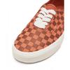 Vans Authentic    Embroidered Check  Orange Vn0009pvora1