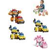 Trasforma il tempo di gioco del tuo bambino con l'Auto Giocattolo Robocar Poli Auto a Retrazione e Action Figure in Uno!