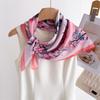 Luxury New Printed Scarves Women's Silk Scarf Spring and Summer Floral Decorations Small Neckties Hairbands Bags Wholesale