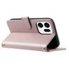 For Oppo Reno14 Pro 5G (Global) Case Wallet Rhombus Grid PU Leather Phone Cover