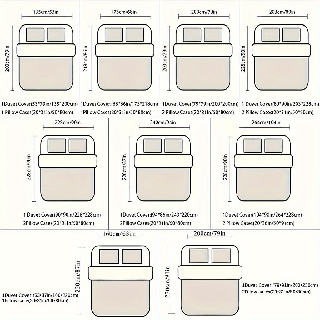 Summer Beach Sunset 3D Art Duvet Cover Set, Breathable Polyester, Zip Closure, Machine Washable - Perfect for All Seasons