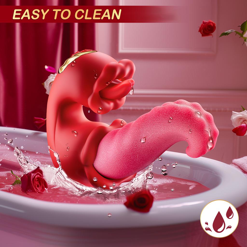 Powerful Tongue Licking Clitoral Vibrator for Women Clitoris Stimulator G Spot Dildo Female Vagina Massager Vibrating Climax Sex Toy Adult Masturbator